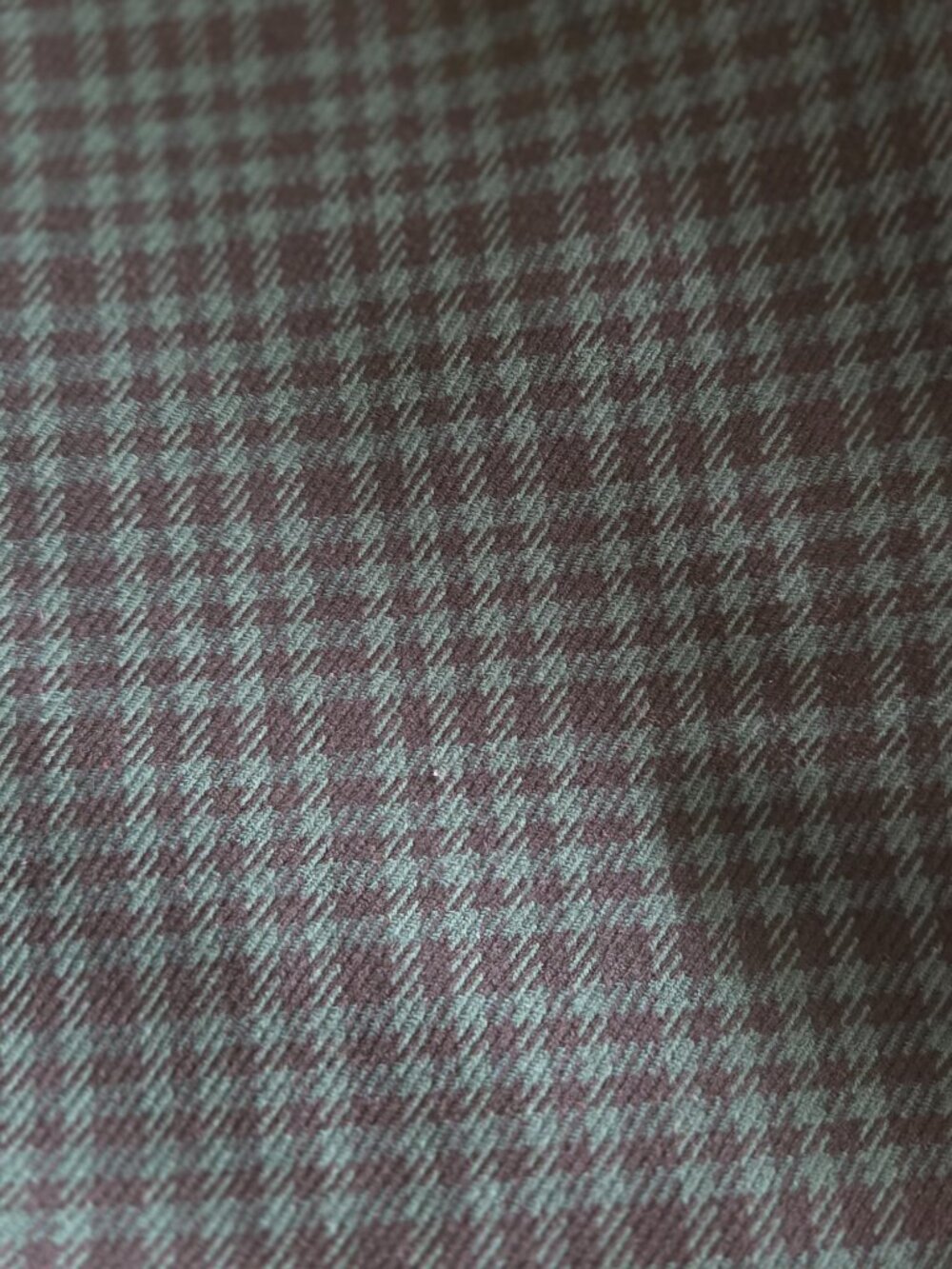 Ann Taylor Dark Green Plaid Long-Sleeve Cropped Jacket Blouse - Picture 13 of 16